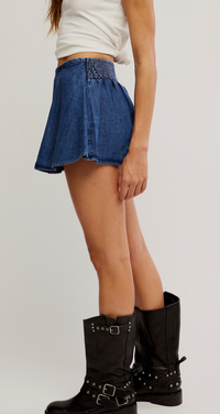 Paradise Found Denim Skort by Free People