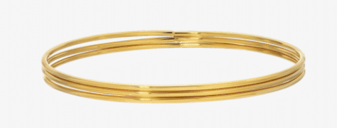 Bangle Bracelet Set of 3 by Jurate