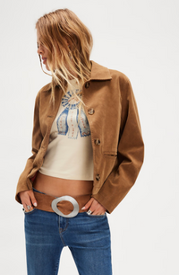 Hera Vegan Suede Jacket by Free People