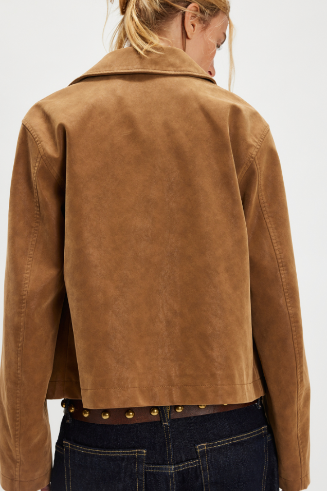 Hera Vegan Suede Jacket by Free People
