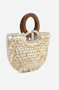 Seashell Top Handle or Crossbody Bag
