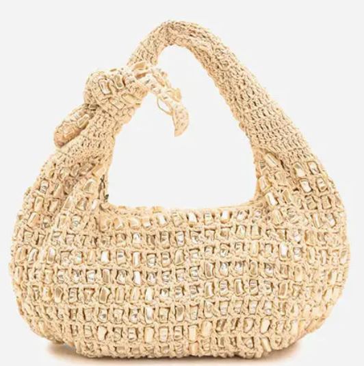 Seashell Top Handle Bag or Shoulder Bag