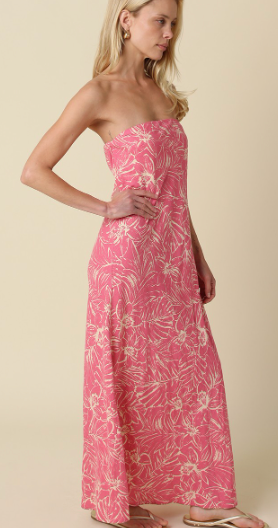 Strapless Maxi Dress