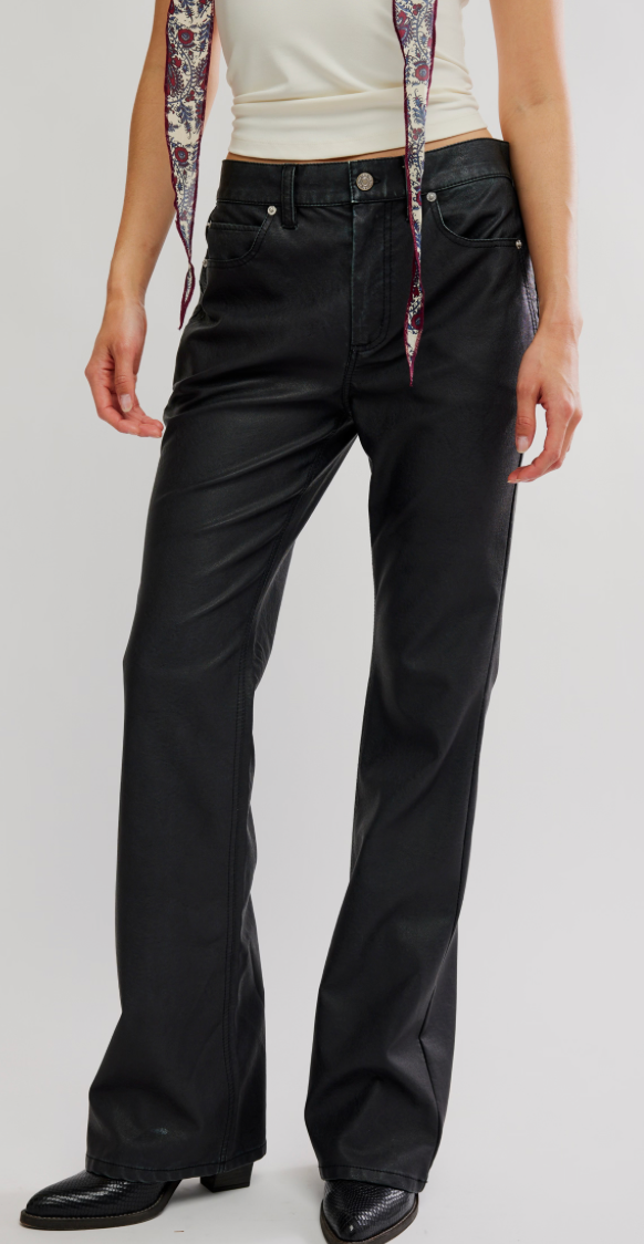 Vegan Leather Pants by Free People