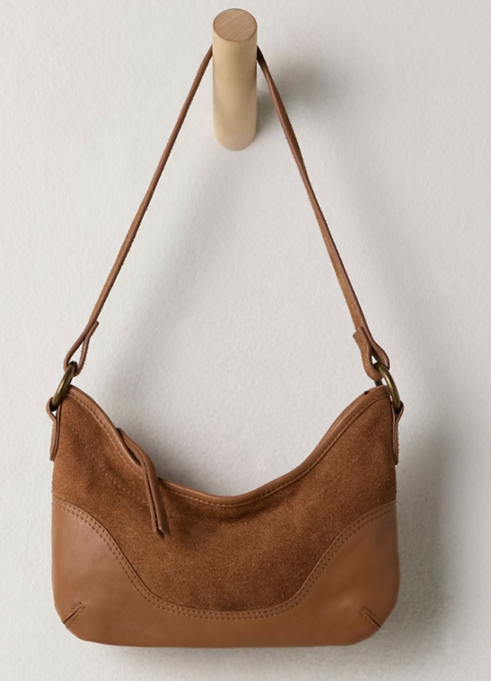 Sindy Leather Shoulder Bag by Free People