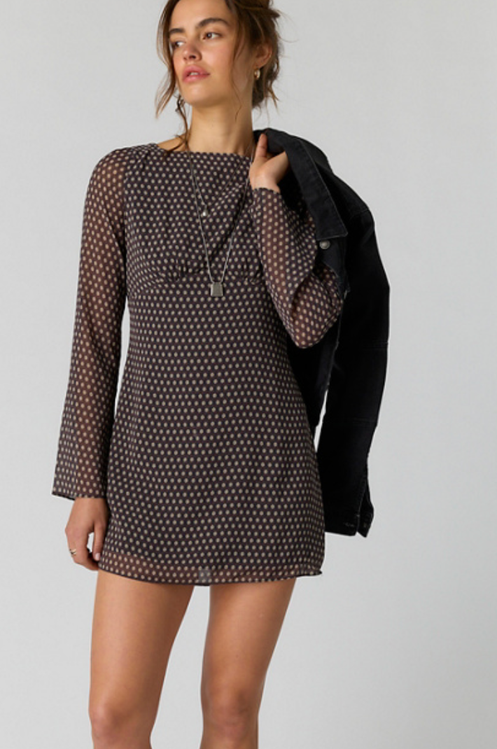 Jolie Printed Mini Dress by Free People