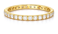 Simulated Diamond Ring by Jurate