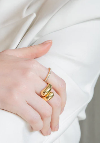 Simulated Diamond Ring by Jurate