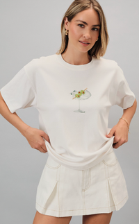 Olive Shell Beaded Oversized Top