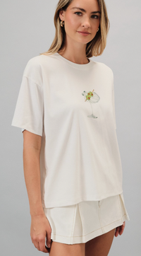 Olive Shell Beaded Oversized Top