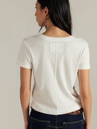 Atlas White Crew Top by Free People