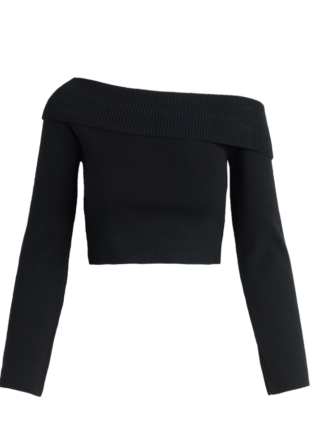Black off the Shoulder Top by BILA 77