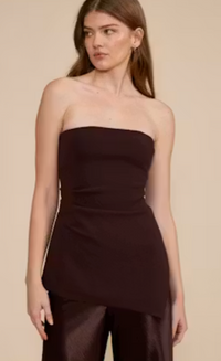 Strapless Knit Top by Lucy Paris