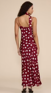 Polka Dot Maxi Dress by Lucy Paris