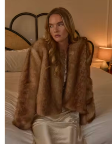Faux Fur Jacket by Lucy Paris