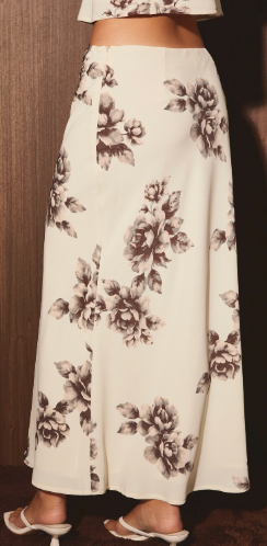 Floral Maxi Skirt