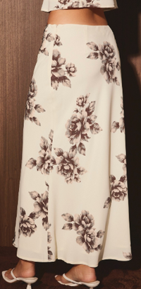 Floral Maxi Skirt