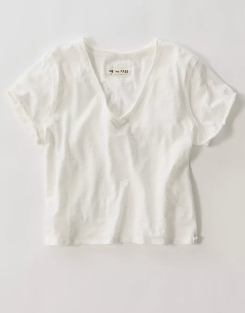 Free People V Neck Top