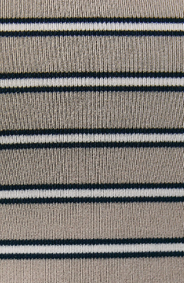 Striped Mid Rise Wide Leg Loungepant