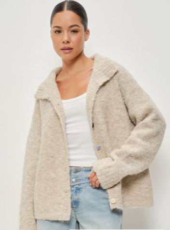Button Down Sweater