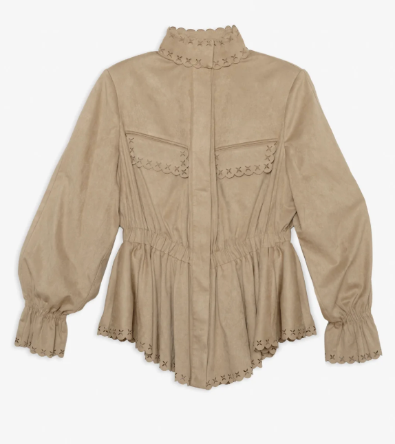 Faux Suede Mellie Jacket by For Love and Lemons