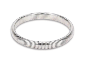 Stretchy Bangle by Jurate (available in gold or silver)
