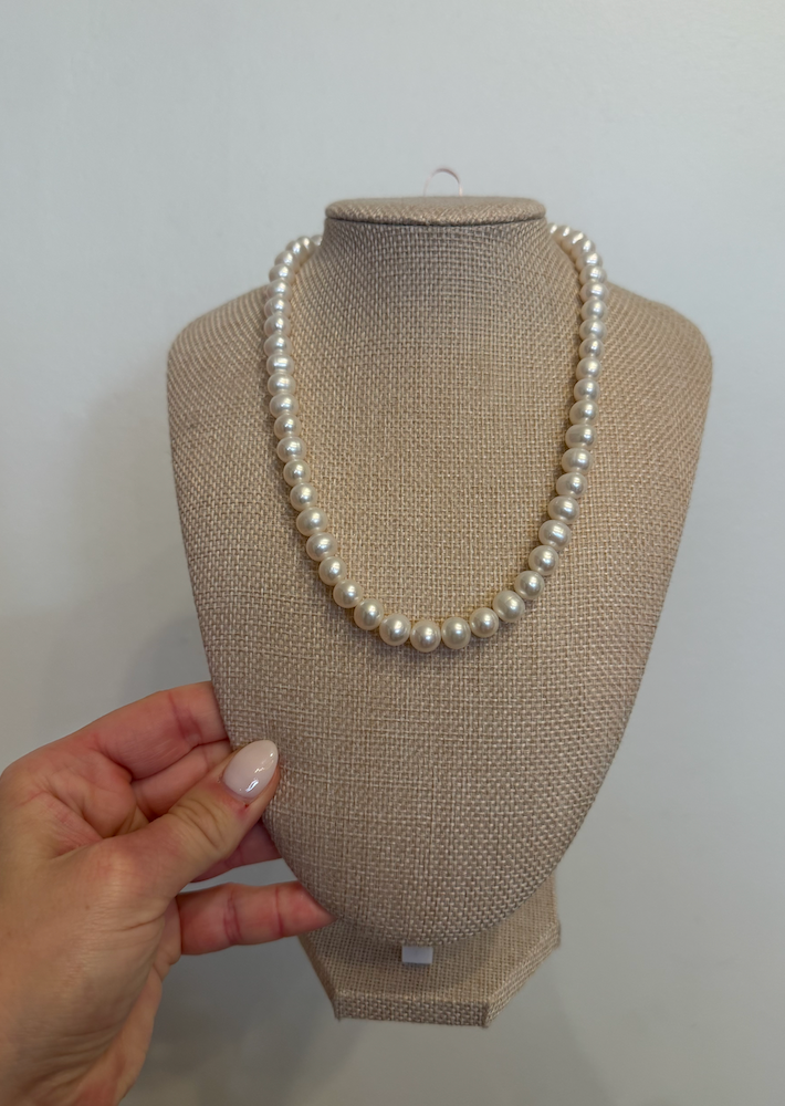 Genuine Freshwater Potato Pearl Necklace by Kimberly Aman
