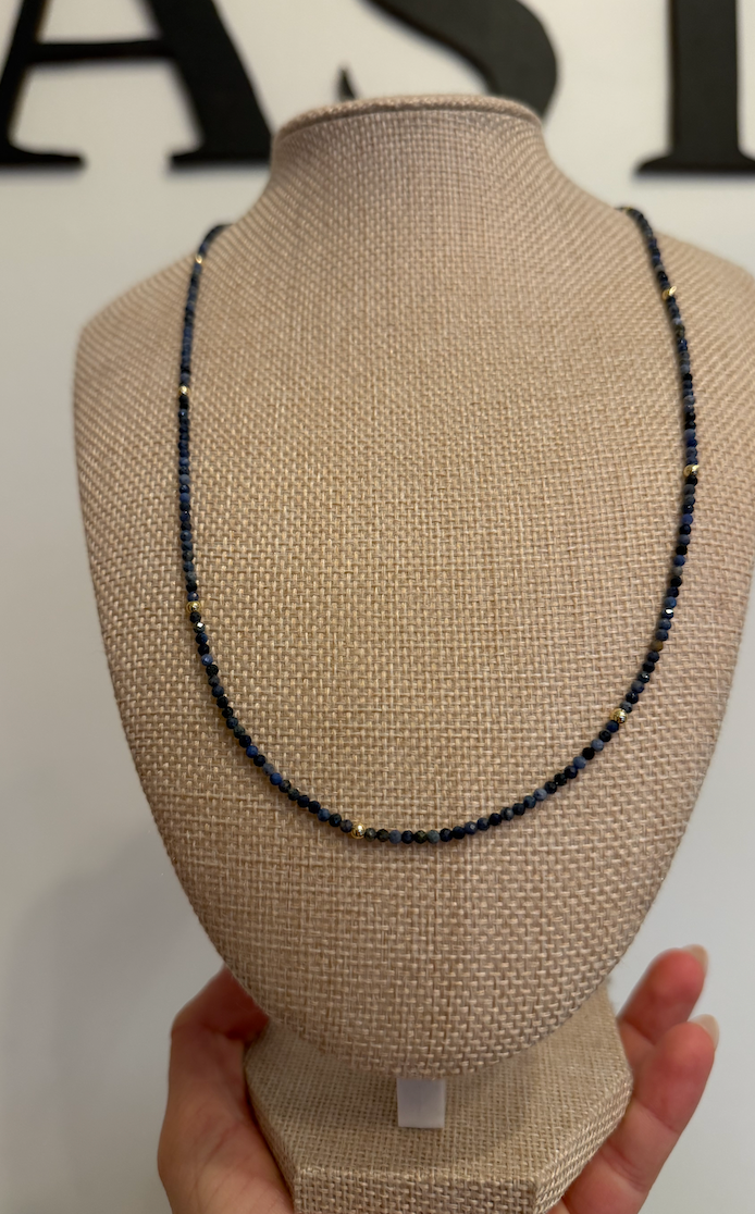 Genuine Sapphire Necklace by Kimberly Aman