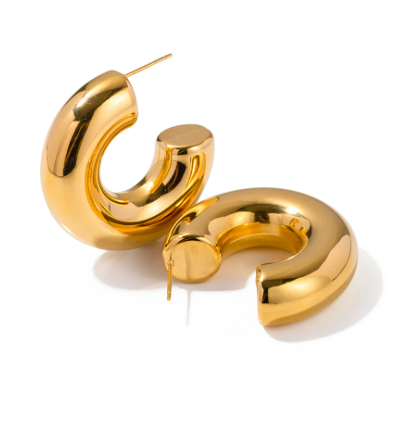 Ryland Hoop Earring by Kristalize