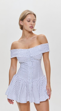 Polka Dot Mini Dress by Frankie's Bikinis