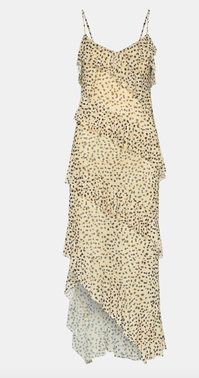 Aida Cheetah Midi Dress by Steve Madden