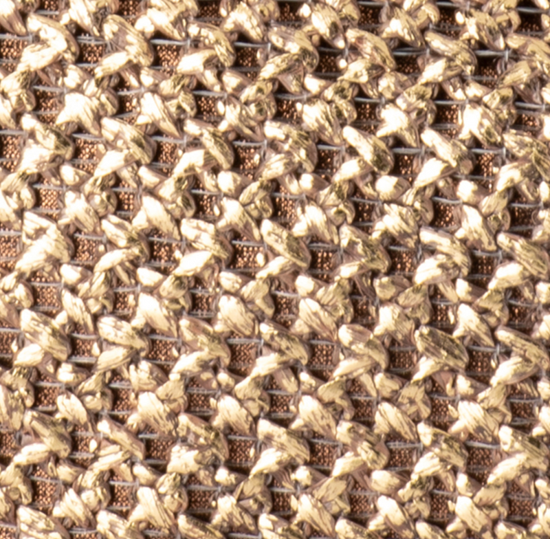 Bronze Woven Bag by Olga Berg