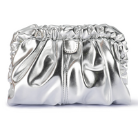 Metallic Clutch/Crossbody By Olga Berg