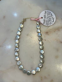 Coin Pearl Necklace by Kimberly Aman