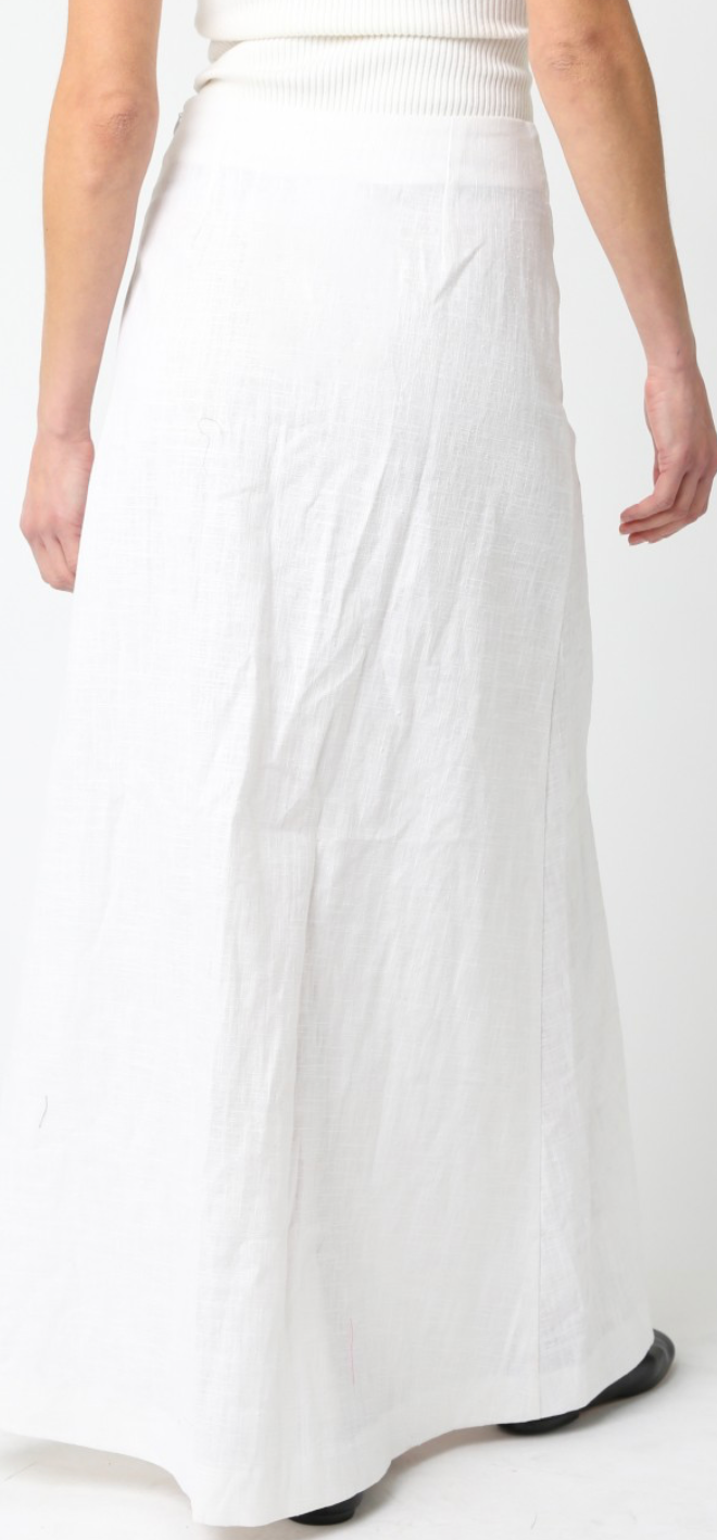 Linen Maxi Skirt