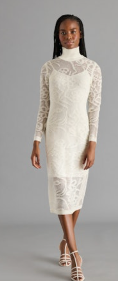 Illie White Lace Dress by Steve Madden