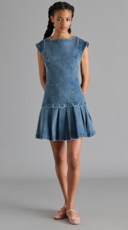 Cassy Denim Dress by Steve Madden