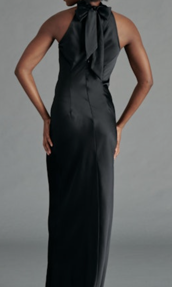 Lara Satin Maxi Dress by Steve Madden