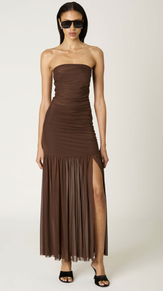 Nola Strapless Maxi Dress by NIA