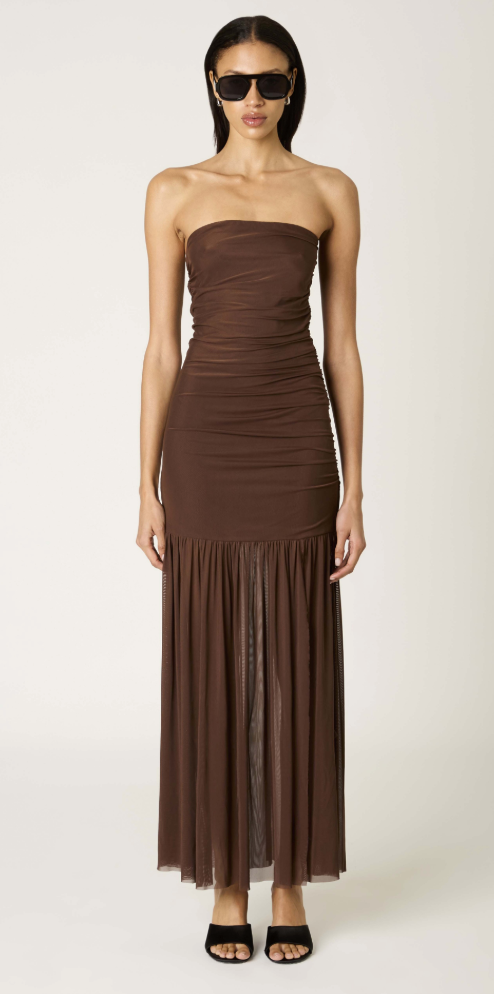 Nola Strapless Maxi Dress by NIA