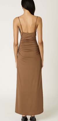Ina Brown Maxi Dress by NIA