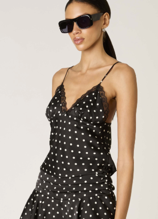 Tujunga Polka Dot Top by NIA