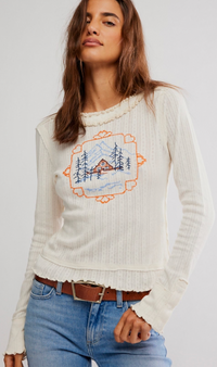 Cabin Sweater Top by Free People