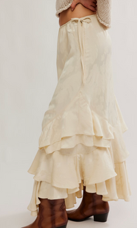 Autumn Satin Maxi Skirt by Free People