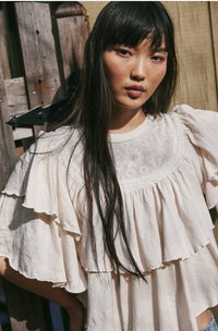 Ruffle Rose Party Top by Free People