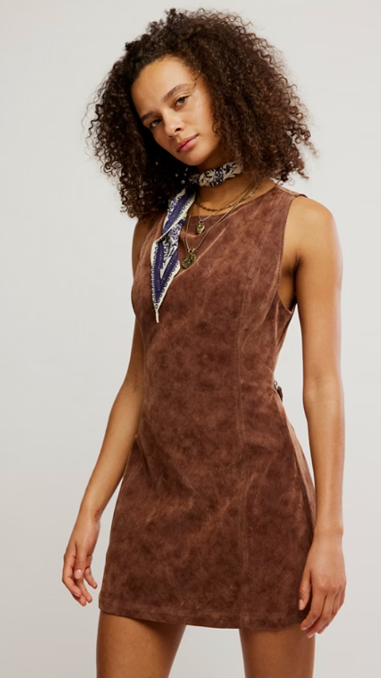 Suede Mini Dress by Free People