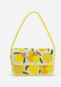 Beaded Lemon Bag