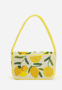 Beaded Lemon Bag