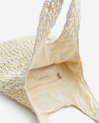 Pearl Beaded Tote Bag
