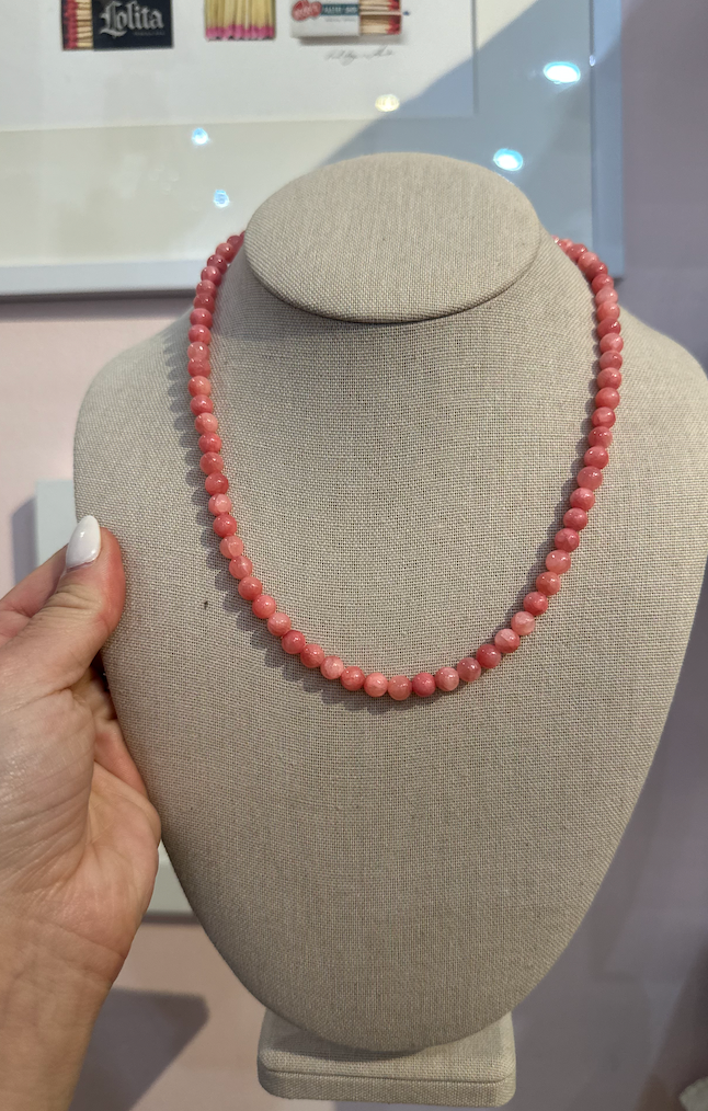 Agate Quartz Necklace by Kimberly Aman